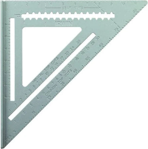 12" ALUMINUM RAFTER ANGLE SQUARE