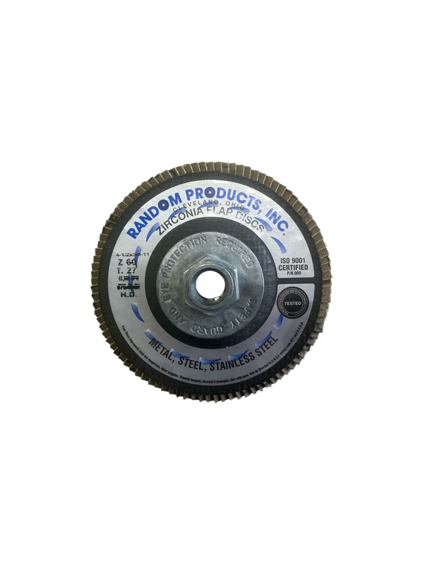 4 1/2" FLAPPER WHEEL 60 GRIT